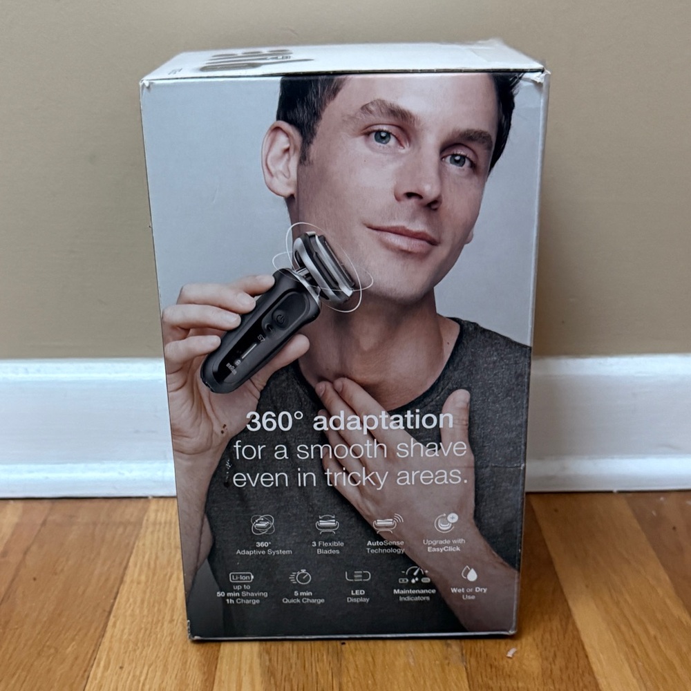 Braun 7075cc - Waterproof Foil Shaver/Wet & Dry Shave/Beard Trimmer/Travel Case - Picture 4 of 15